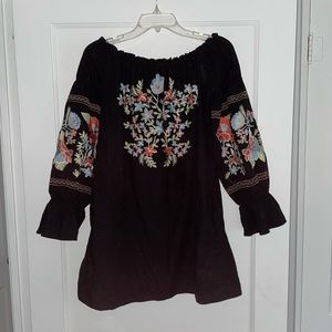 Free People Off Shoulder Mini Dress